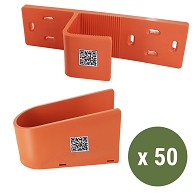 Lot de 50 supports arme (101022)